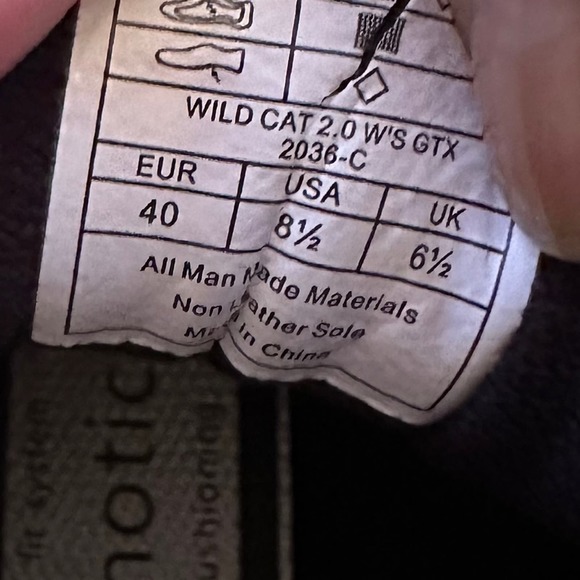 La Sportiva Women's Wildcat 2.0 GTX Trail Running Shoe - Gray, Size 8.5 - Picture 10 of 12